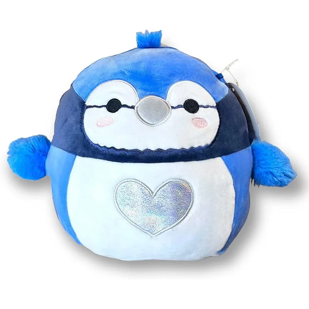 Squishmallows Babs the Penguin with Silver Heart on Belly 8
